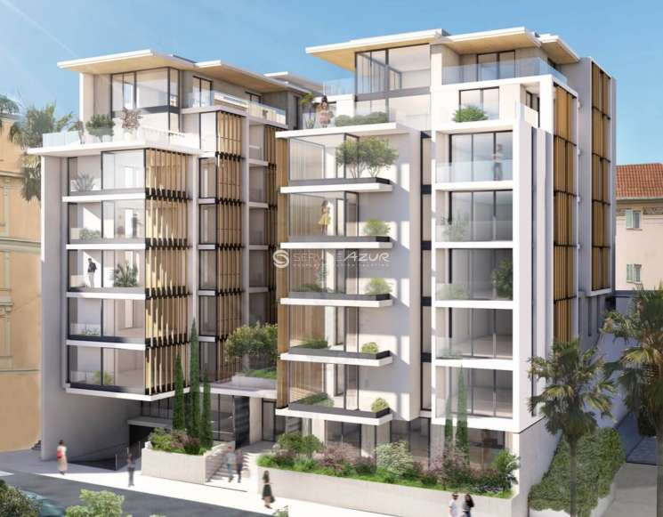 Квартира в элитной новостройке Olympe в Босолей на границе с Монако - ref 6011