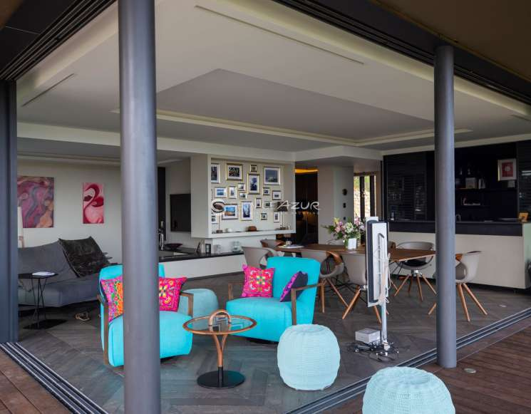 New villa with view of the old village of Mougins - ref 1631