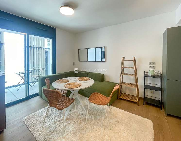 Квартира в элитной новостройке Olympe в Босолей на границе с Монако - ref 6011