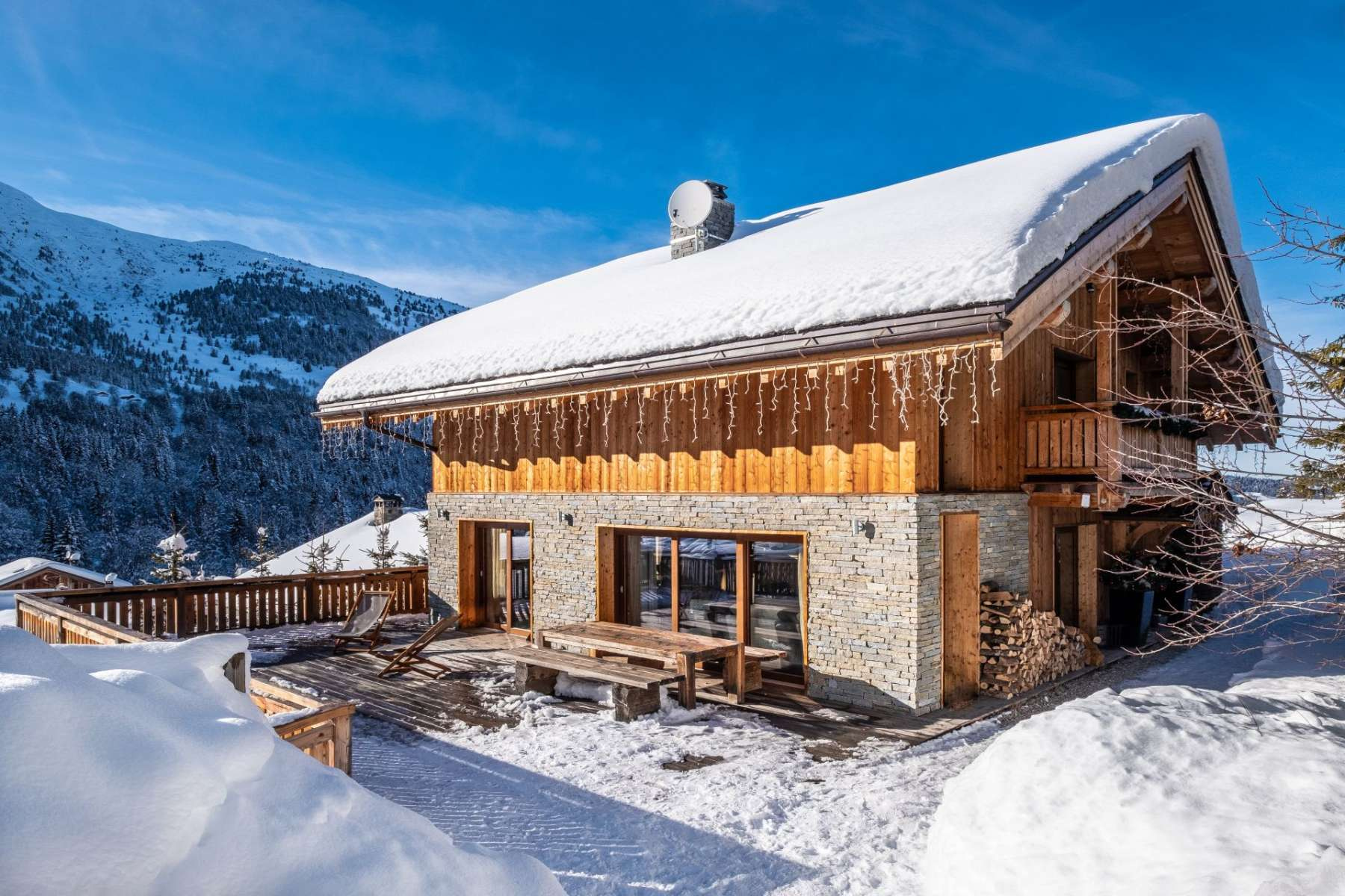 Chalet for rent, 6 bedrooms, Meribel