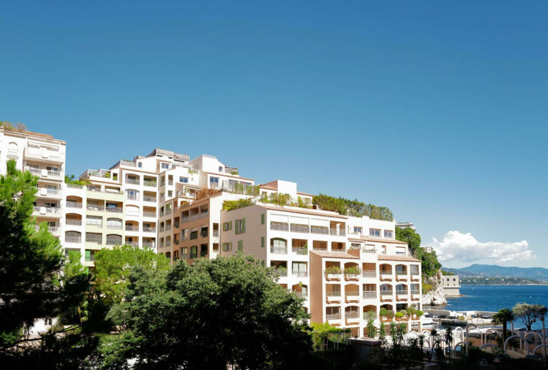 Роскошные апартаменты с видом на море в Монако