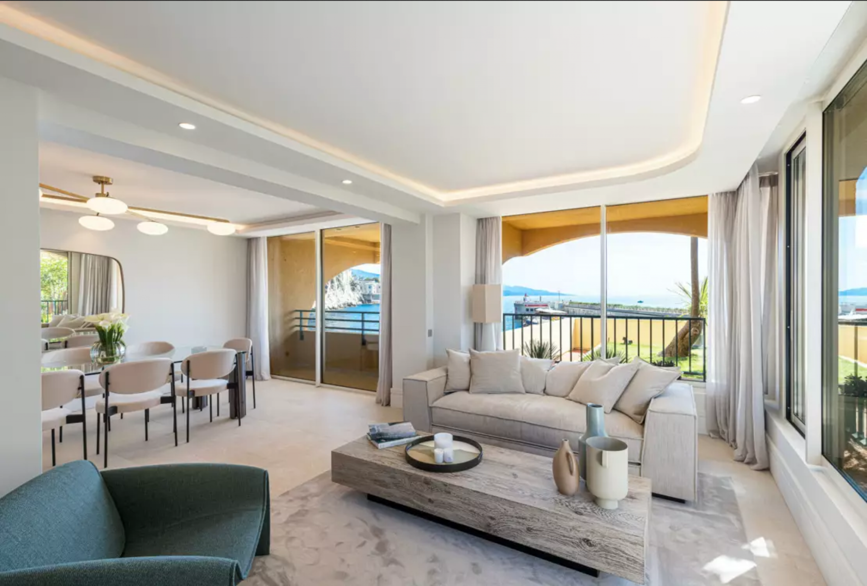 Monaco Sea View Apartment in Prestigious Le Grand Large Residence