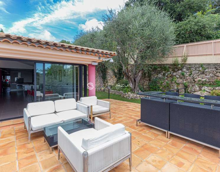 Villa moderne dans un domaine privé Villefranche-sur-Mer - ref 1011