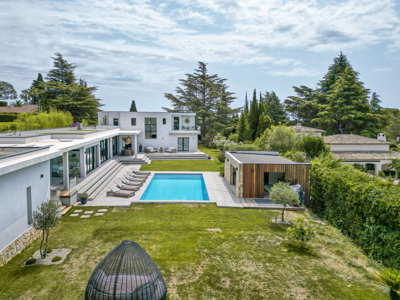 Villa contemporaine à Biot