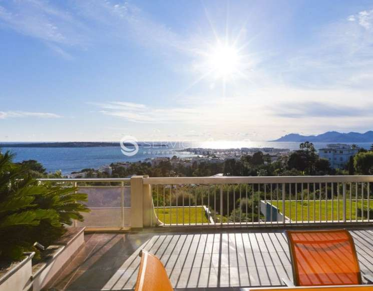 Sea view apartment in Cannes Californie - ref 5310