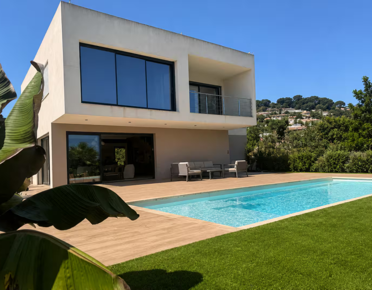 Villa Luna — Élégante villa contemporaine à Cagnes-sur-Mer -&nbsp;ref&nbsp;3033
