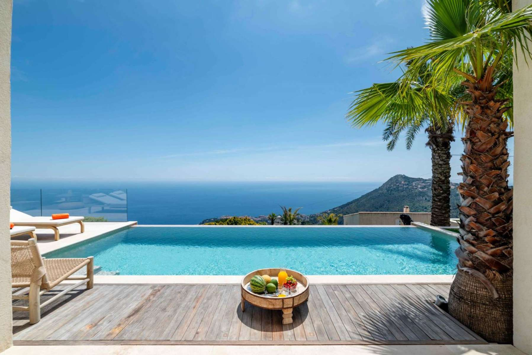 Villa à La Turbie avec vue imprenable sur Monaco et la Méditerranée