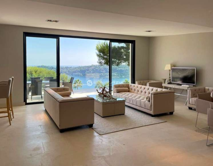 Modern house with sea view in Villefranche-sur-Mer - ref 3007