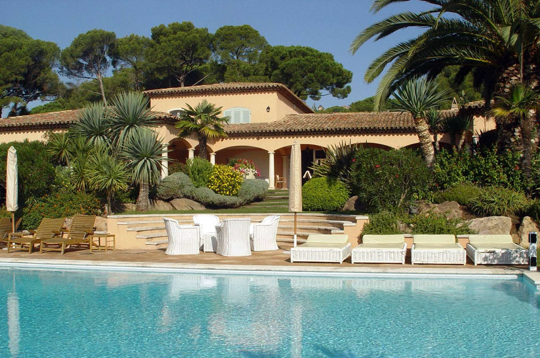 Comfortable sea view villa in Saint-Tropez