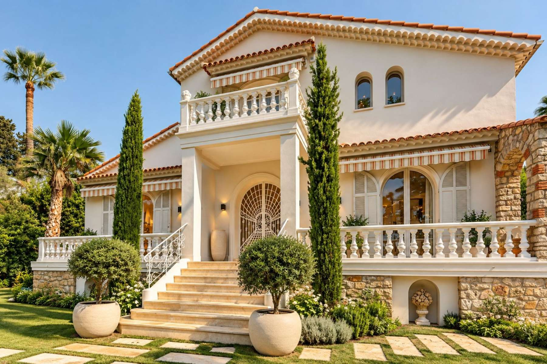 Villa avec piscine à Cannes, à 450 m des plages