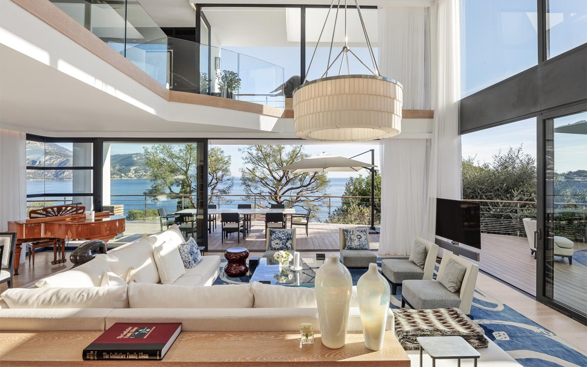 Sea view luxury villa for rent in Saint-Jean-Cap-Ferrat