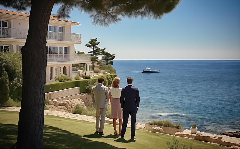L’arrivée sur les lieux de vacances