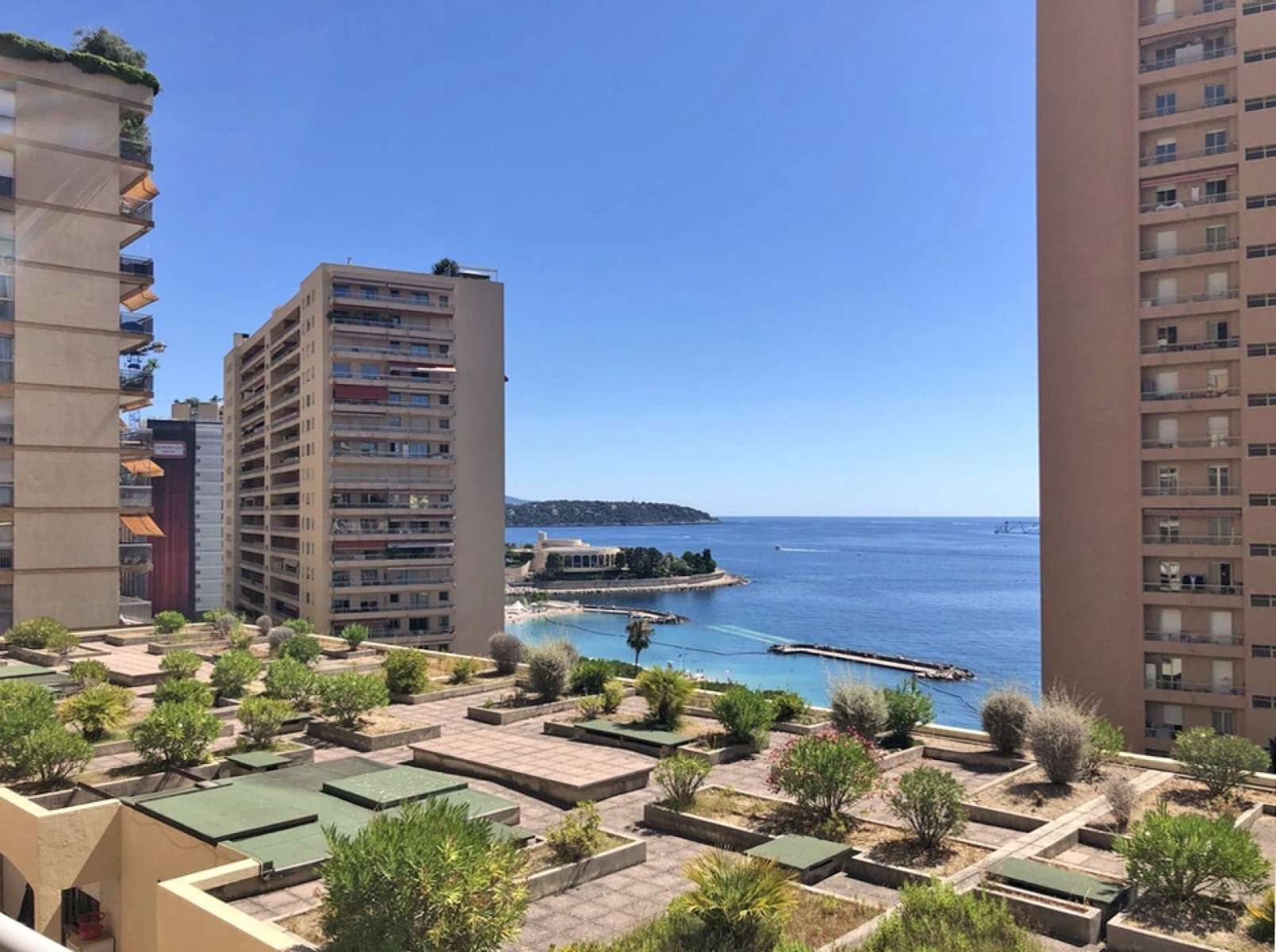 Апартаменты с видом на море в Монако Монте-Карло