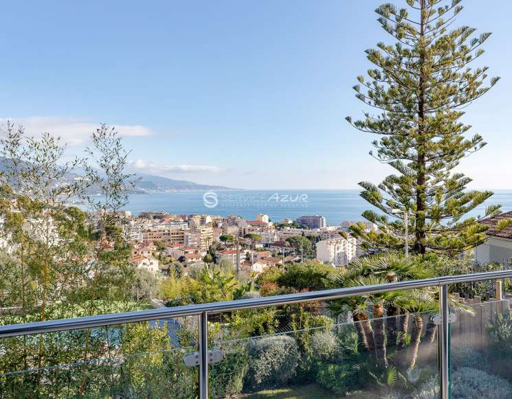 Sea view modern home in Roquebrune-Cap-Martin - ref 1041