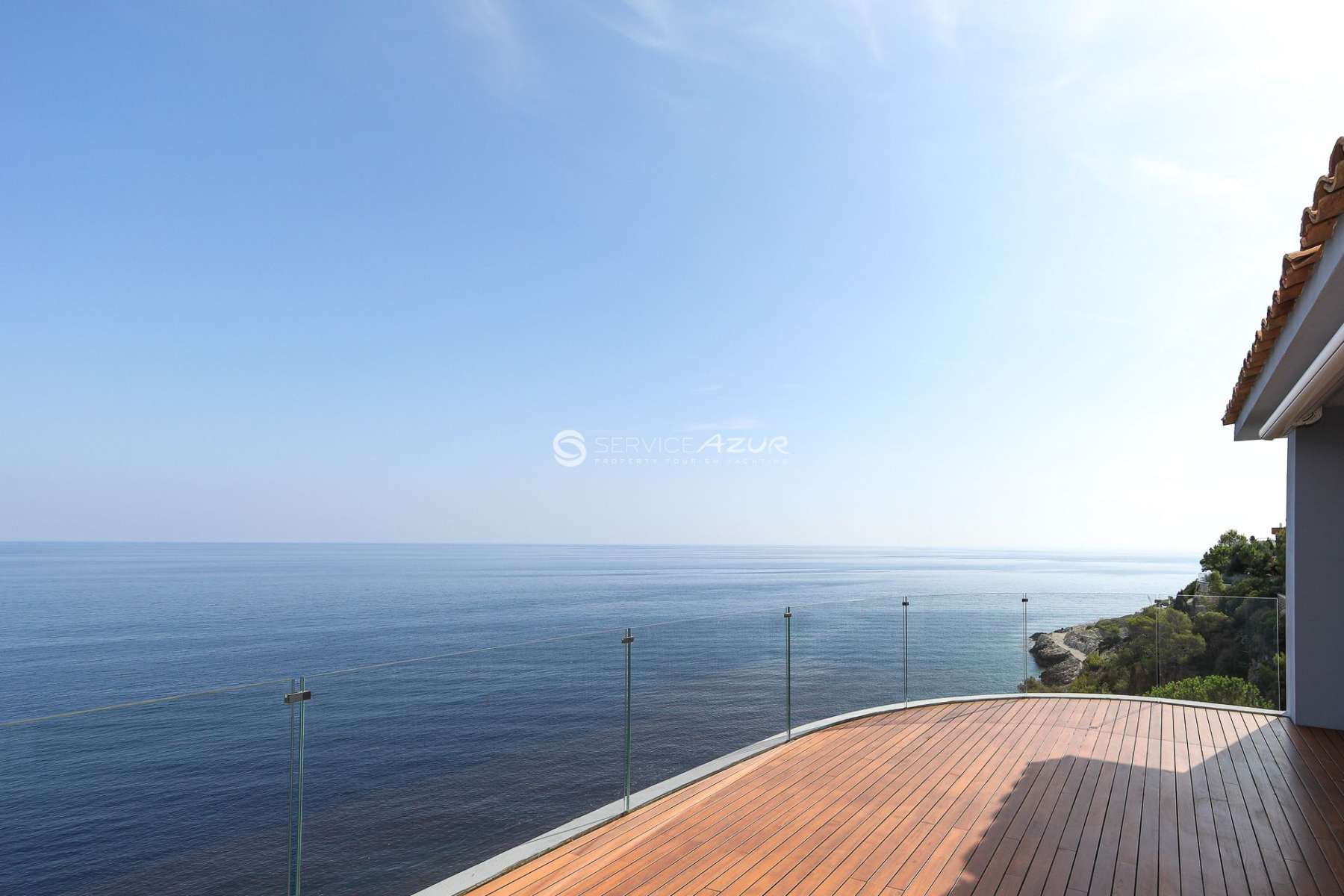 Роскошная вилла с видом на море на Кап Ферра