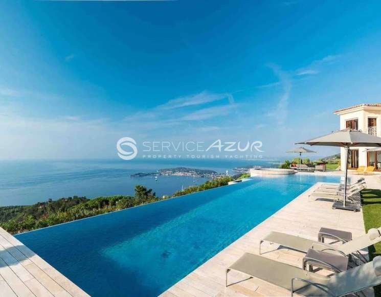 New villa with stunning views of the sea and Cap Ferrat - ref 3013