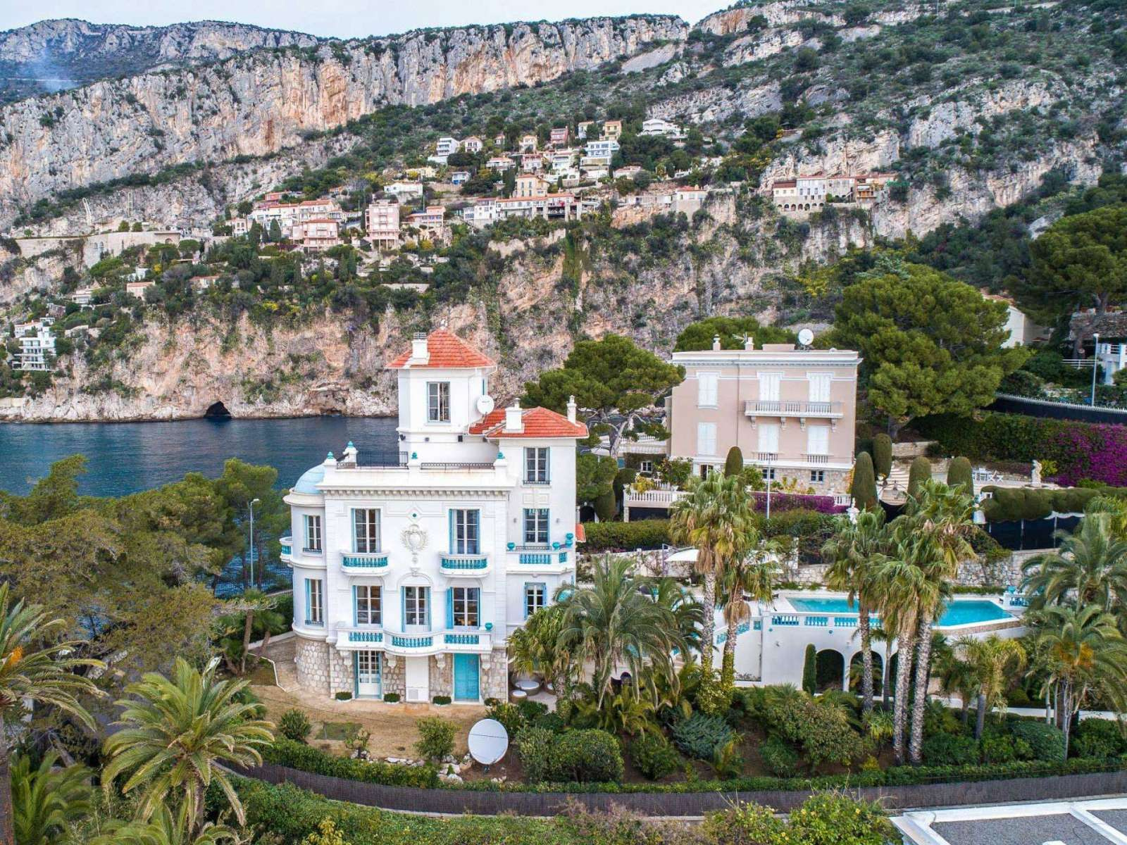 Villa in the Belle époque style for rent in Cap d'Ail