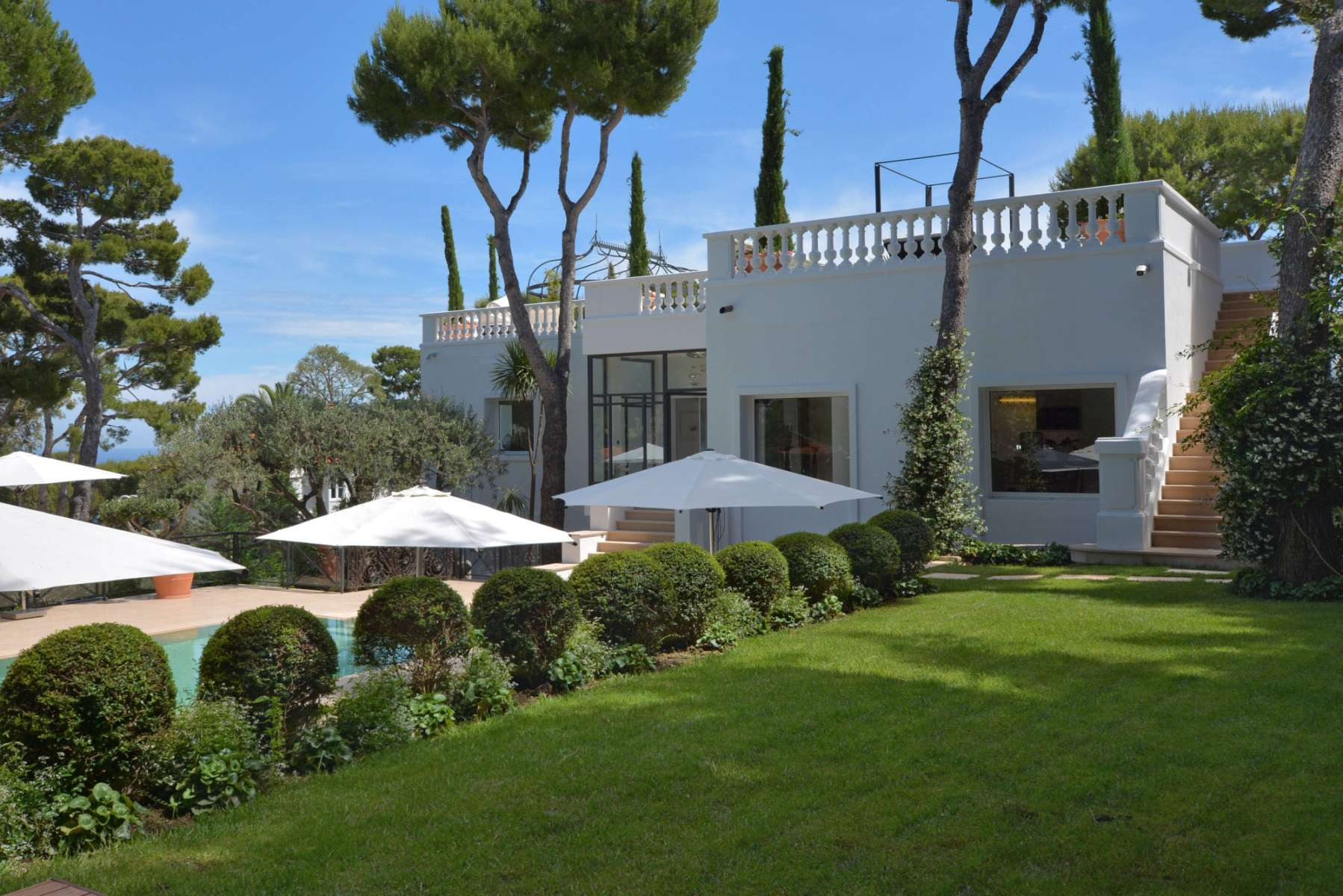 Роскошная вилла с видом на море на Saint-Jean-Cap-Ferrat
