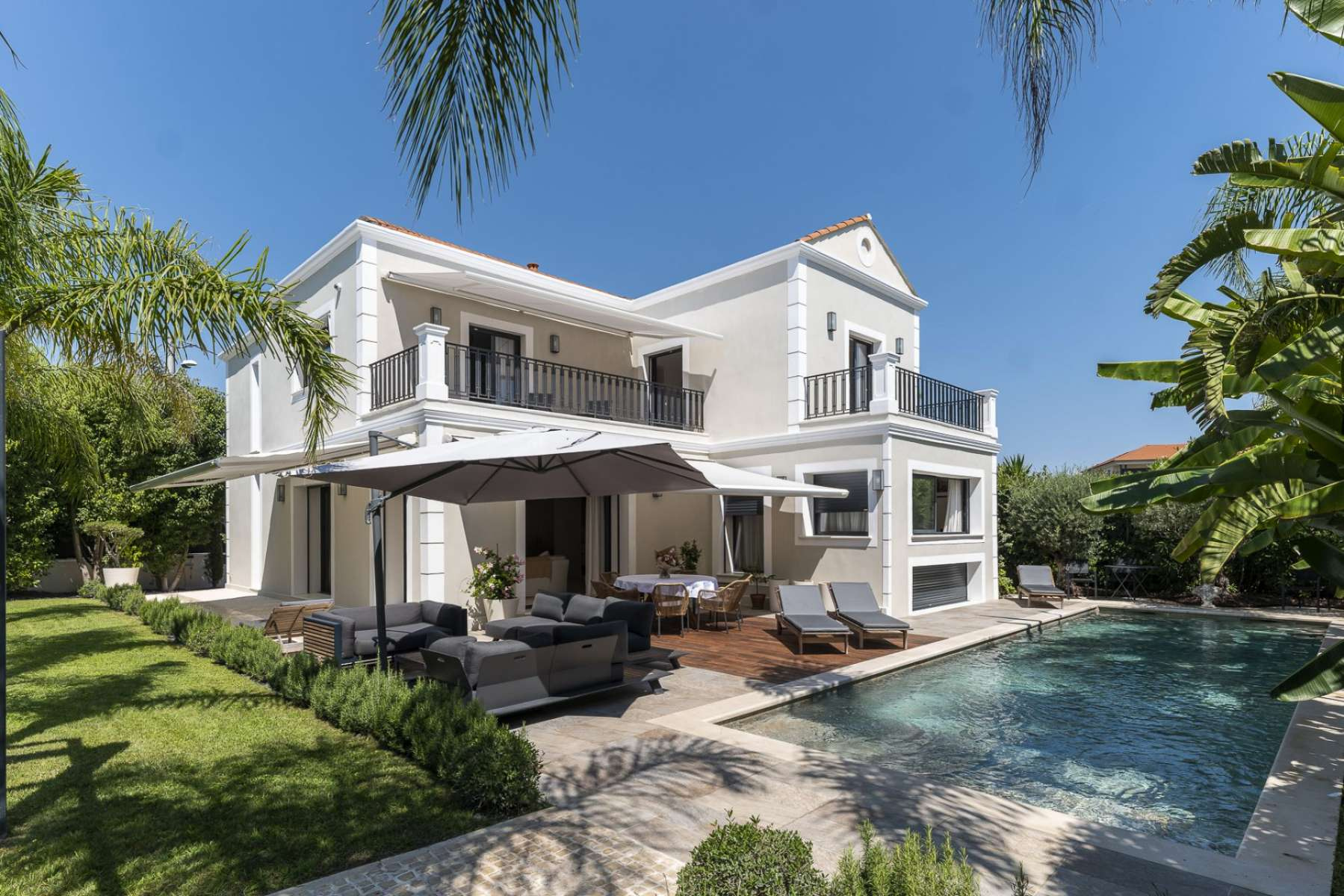 Villa in Cap d’Antibes walking distance to beach Les Pêcheurs