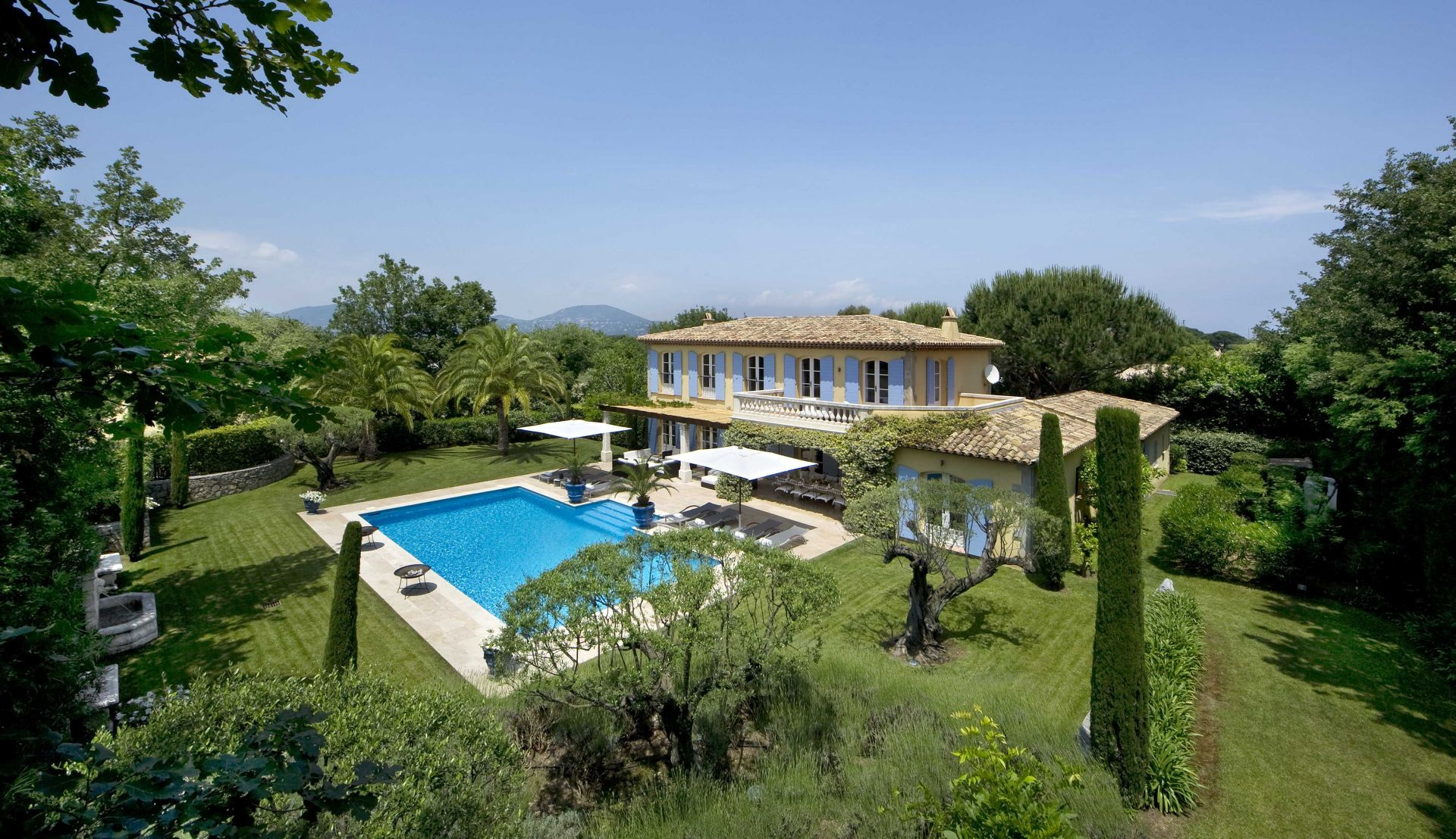 Villa in exclusive area of Saint Tropez